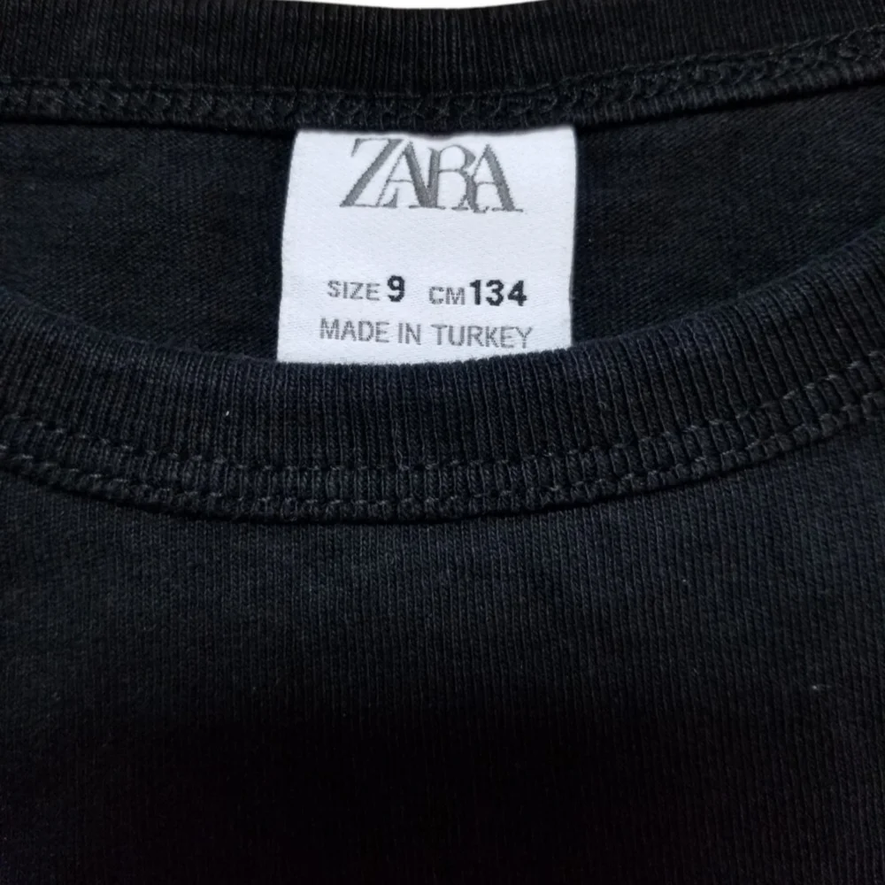 Zara Black Tiger Long Sleeve Shirt 9Y - Picture 3 of 3